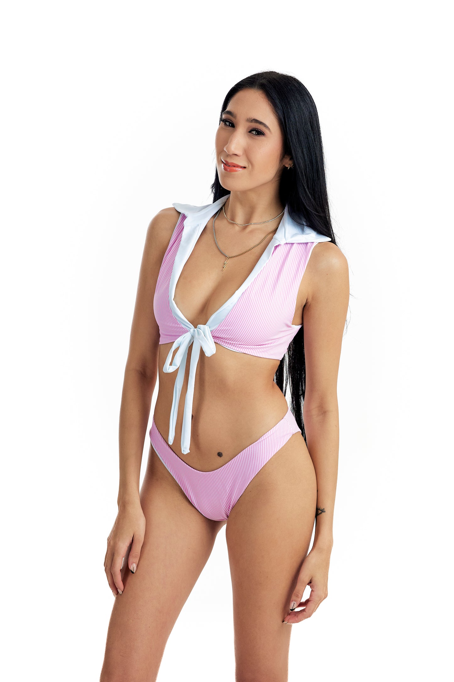 Pink Sailor Swimsuit
